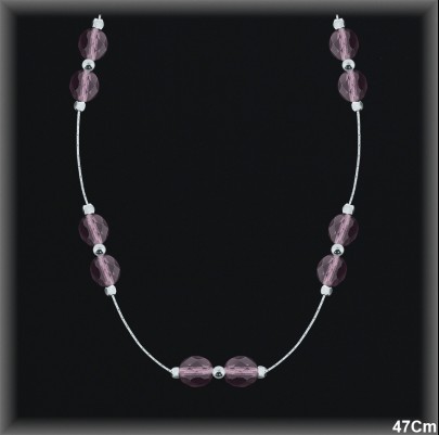 Mayorista de Plata de Gargantillas ref 7PQ008A  Gargantillas de Plata al por Mayor