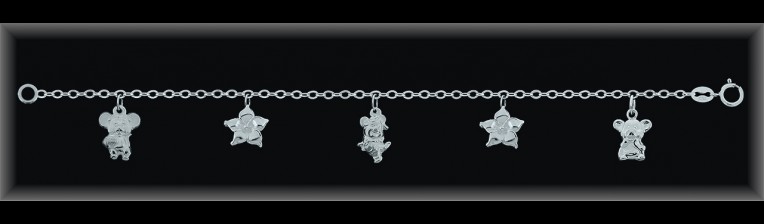 Mayorista de Plata de Pulseras ref 9115  Pulseras de Plata al por Mayor