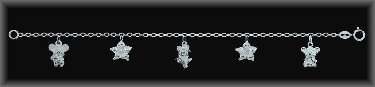 Mayorista de Plata de Pulseras ref 9115  Pulseras de Plata al por Mayor