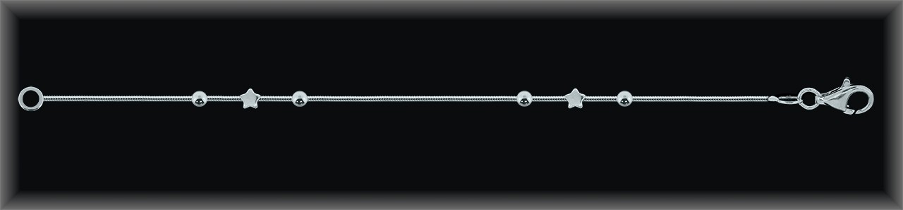 Mayorista de Plata de Pulseras ref 9LQ024  Pulseras de Plata al por Mayor