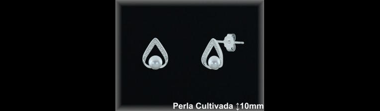 Pendientes de Plata al Por Mayor ref MR038  Mayorista de pendientes en Plata
