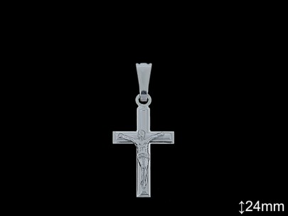 Cruces de Plata al Por Mayor ref 4005  Mayorista de Cruces de Plata