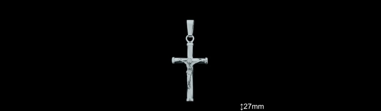 Cruces de Plata al Por Mayor ref 4012  Mayorista de Cruces de Plata