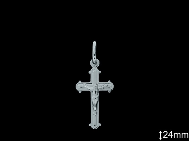 Cruces de Plata al Por Mayor ref 4015  Mayorista de Cruces de Plata