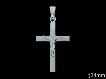 Cruces de Plata al Por Mayor ref 4021  Mayorista de Cruces de Plata