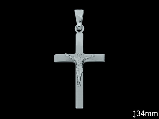 Cruces de Plata al Por Mayor ref 4021  Mayorista de Cruces de Plata