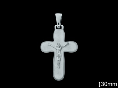 Cruces de Plata al Por Mayor ref 4031D  Mayorista de Cruces de Plata