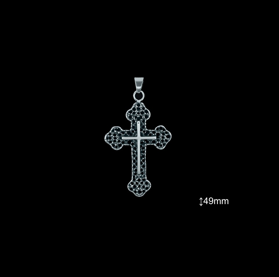 Cruces de Plata al Por Mayor ref 4035  Mayorista de Cruces de Plata