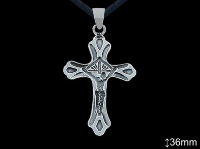 Cruces de Plata al Por Mayor ref 4150  Mayorista de Cruces de Plata