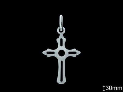 Cruces de Plata al Por Mayor ref 4215D  Mayorista de Cruces de Plata