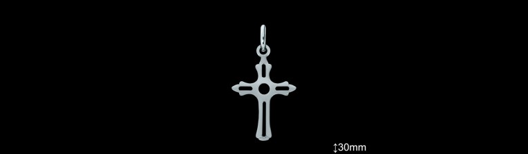 Cruces de Plata al Por Mayor ref 4215D  Mayorista de Cruces de Plata