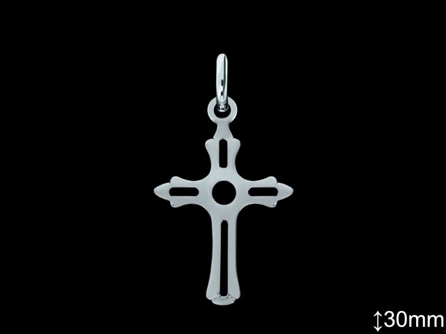 Cruces de Plata al Por Mayor ref 4215D  Mayorista de Cruces de Plata