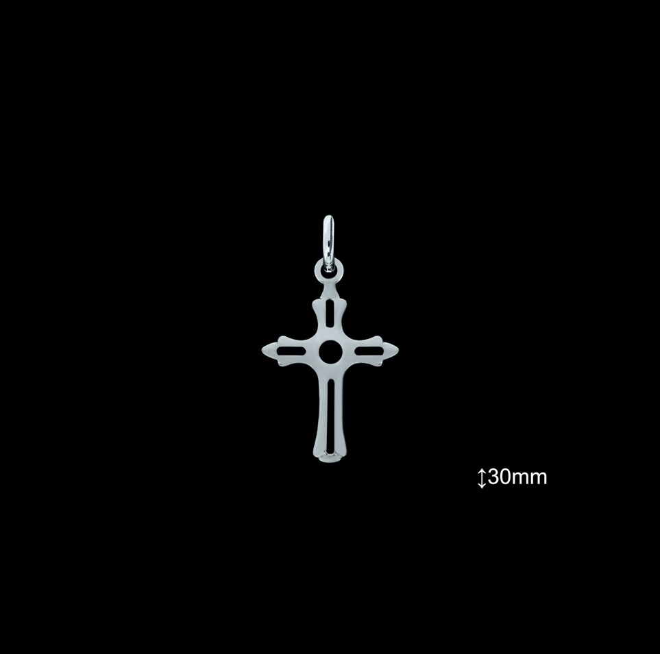 Cruces de Plata al Por Mayor ref 4215D  Mayorista de Cruces de Plata