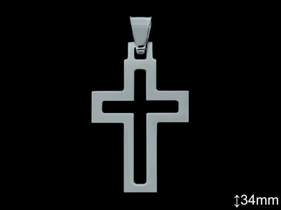 Cruces de Plata al Por Mayor ref 4222D34  Mayorista de Cruces de Plata