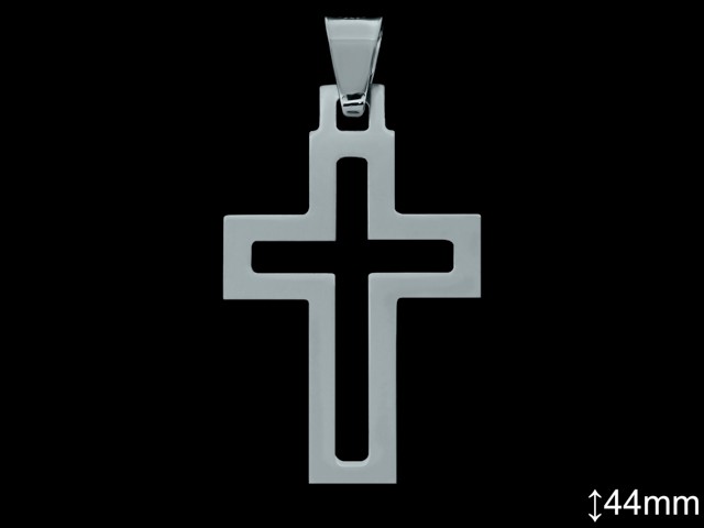 Cruces de Plata al Por Mayor ref 4222D44  Mayorista de Cruces de Plata