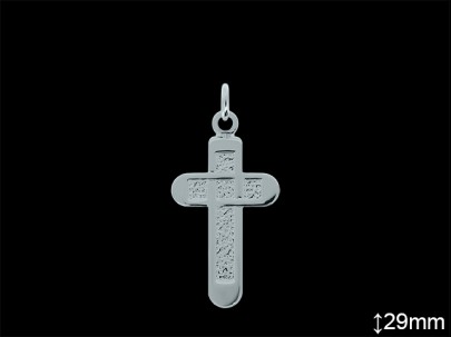 Cruces de Plata al Por Mayor ref 4231  Mayorista de Cruces de Plata