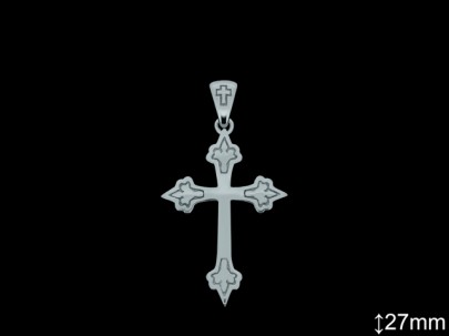 Cruces de Plata al Por Mayor ref 4255  Mayorista de Cruces de Plata
