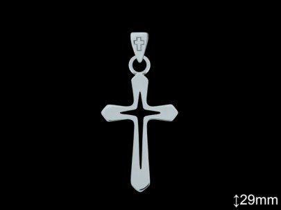 Cruces de Plata al Por Mayor ref 4257  Mayorista de Cruces de Plata