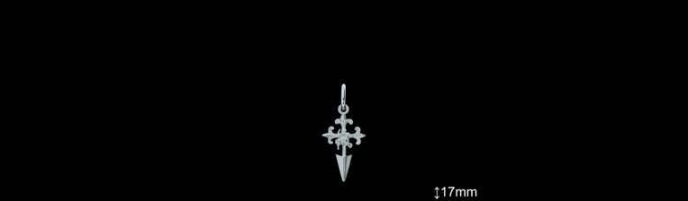 Cruces de Plata al Por Mayor ref 4Q01L17  Mayorista de Cruces de Plata