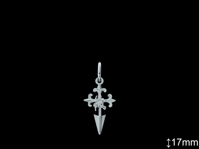 Cruces de Plata al Por Mayor ref 4Q01L17  Mayorista de Cruces de Plata