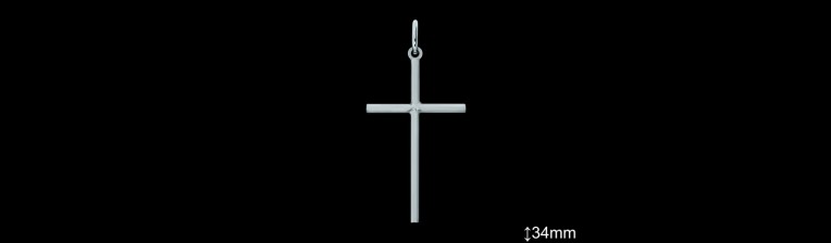 Cruces de Plata al Por Mayor ref 4Q020  Mayorista de Cruces de Plata