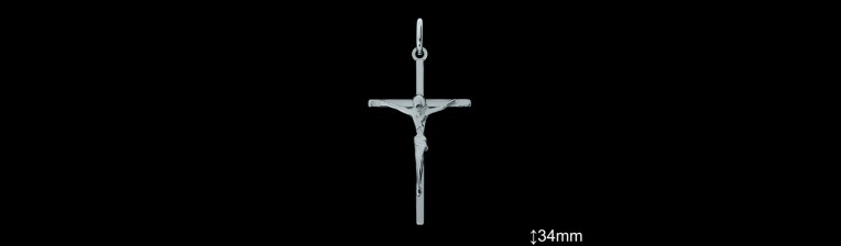 Cruces de Plata al Por Mayor ref 4Q022  Mayorista de Cruces de Plata