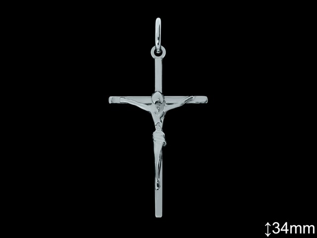 Cruces de Plata al Por Mayor ref 4Q022  Mayorista de Cruces de Plata