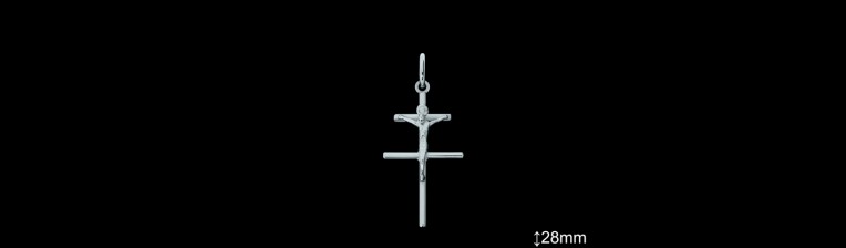 Cruces de Plata al Por Mayor ref 4Q024  Mayorista de Cruces de Plata