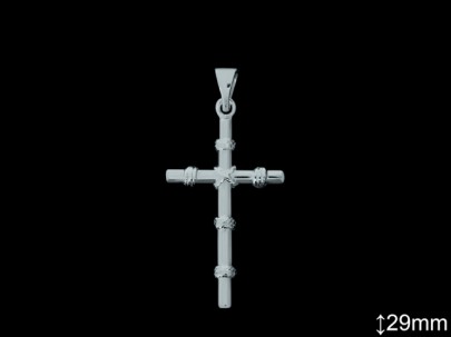 Cruces de Plata al Por Mayor ref 4Q026  Mayorista de Cruces de Plata