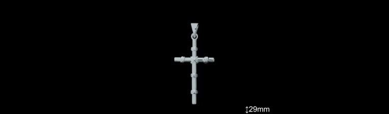 Cruces de Plata al Por Mayor ref 4Q026  Mayorista de Cruces de Plata