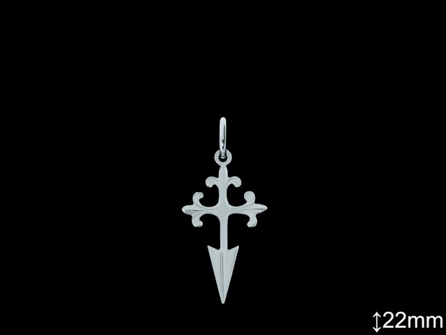 Cruces de Plata al Por Mayor ref 4Q02L22  Mayorista de Cruces de Plata
