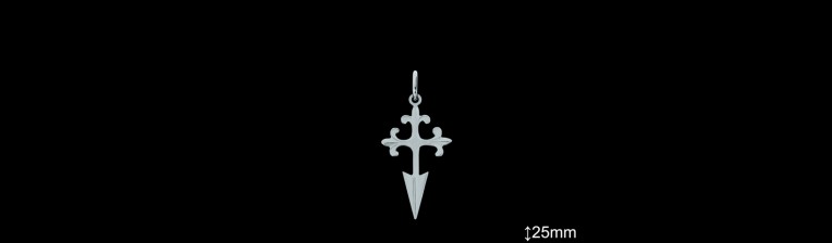 Cruces de Plata al Por Mayor ref 4Q02L25  Mayorista de Cruces de Plata