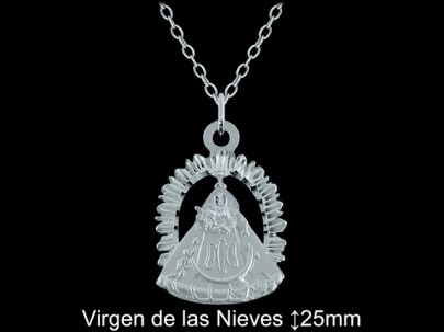 Medallas de Plata al Por Mayor ref 33101 | Mayorista Medallas Plata