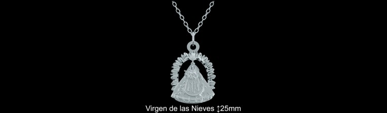 Medallas de Plata al Por Mayor ref 33101 | Mayorista Medallas Plata