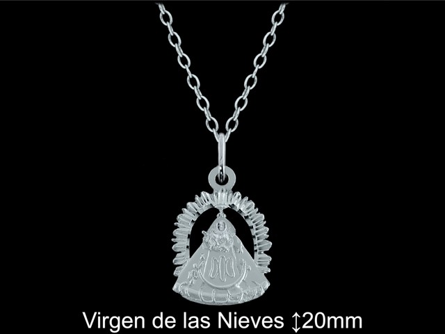 Medallas de Plata al Por Mayor ref 33102 | Mayorista Medallas Plata