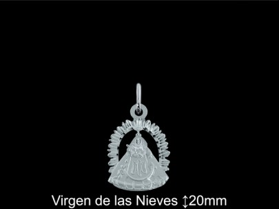 Medallas de Plata al Por Mayor ref 33102S | Mayorista Medallas Plata