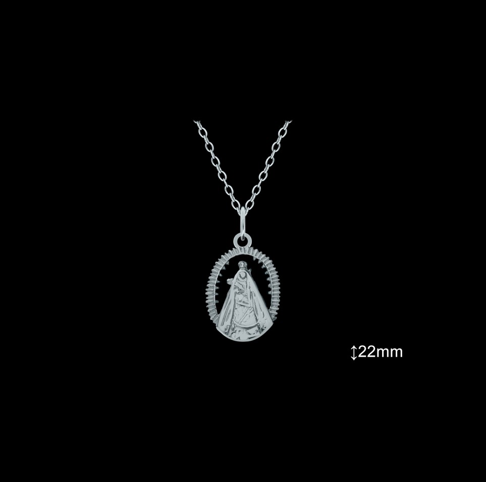Medallas de Plata al Por Mayor ref 33111C | Mayorista Medallas Plata