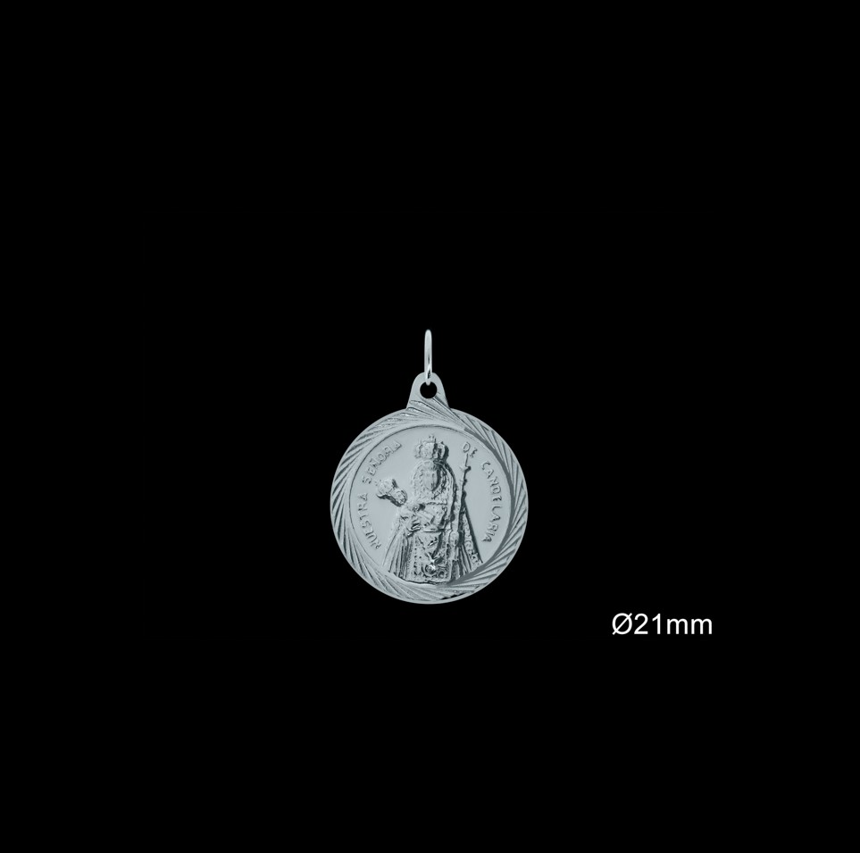 Medallas de Plata al Por Mayor ref 33117 | Mayorista Medallas Plata