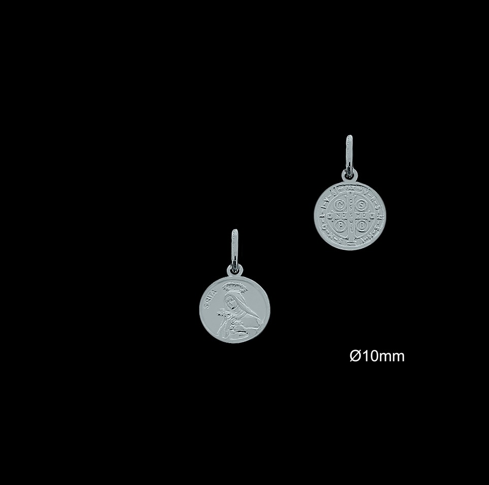 Medallas de Plata al Por Mayor ref 33L602 | Mayorista Medallas Plata