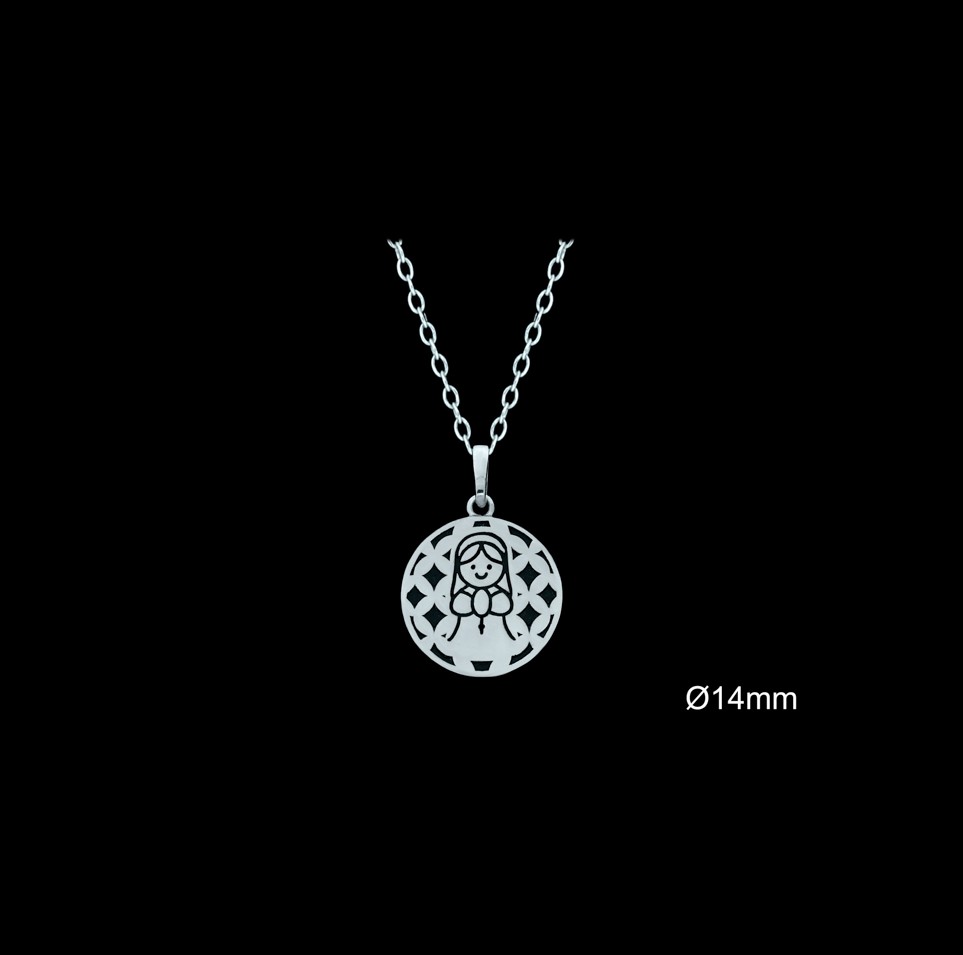 Medallas de Plata al Por Mayor ref 33L606 | Mayorista Medallas Plata