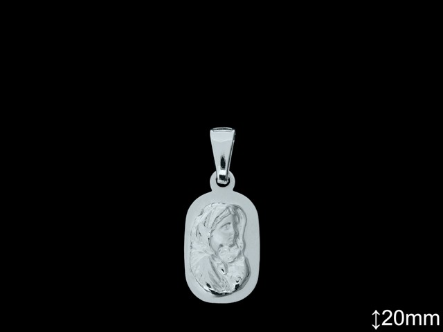 Medallas de Plata al Por Mayor ref 33L608 | Mayorista Medallas Plata