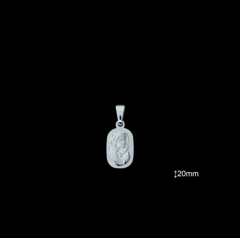 Medallas de Plata al Por Mayor ref 33L608 | Mayorista Medallas Plata