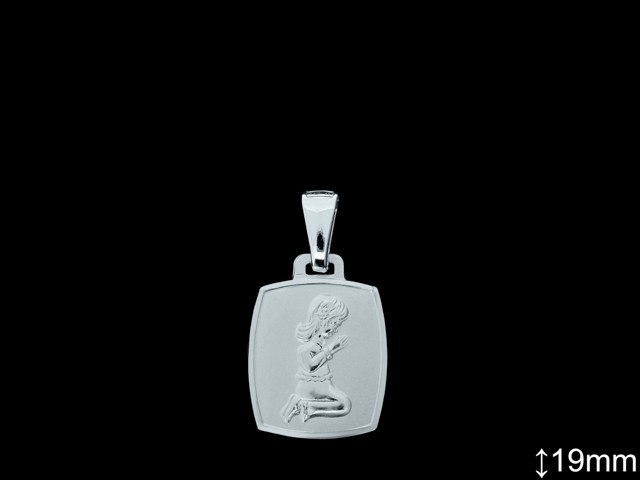 Medallas de Plata al Por Mayor ref 33L610 | Mayorista Medallas Plata