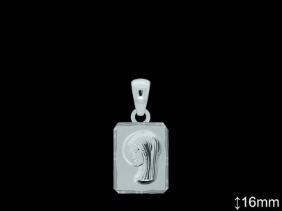 Medallas de Plata al Por Mayor ref 33L612 | Mayorista Medallas Plata