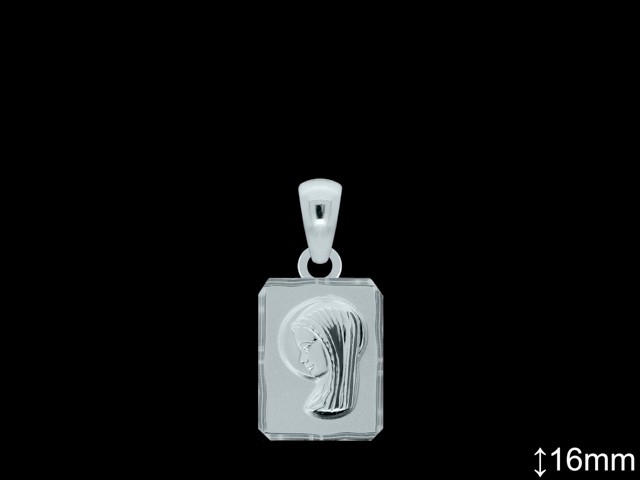 Medallas de Plata al Por Mayor ref 33L612 | Mayorista Medallas Plata