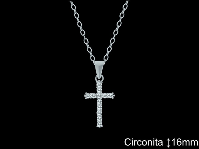 Mayorista de Plata de Cruces ref 4440  Cruces de Plata al por Mayor