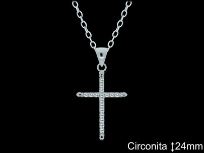 Mayorista de Plata de Cruces ref 4450  Cruces de Plata al por Mayor
