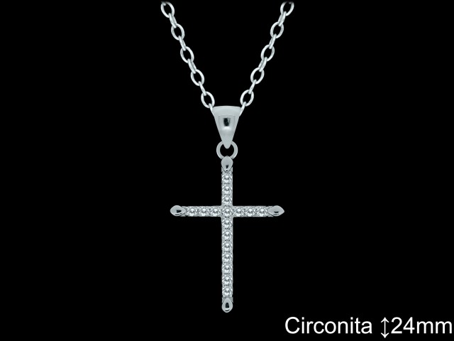 Mayorista de Plata de Cruces ref 4450  Cruces de Plata al por Mayor