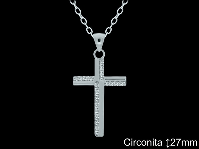 Mayorista de Plata de Cruces ref 4453  Cruces de Plata al por Mayor