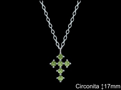Mayorista de Plata de Cruces ref 4454D  Cruces de Plata al por Mayor